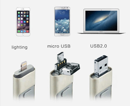 Three In One OTG USB Flash Disk